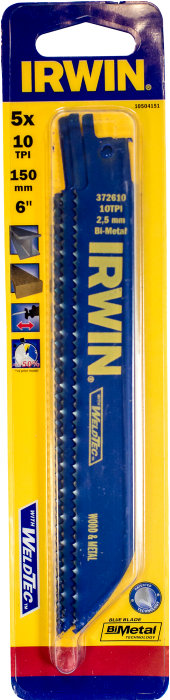 Irwin bajonettsagblad 150 mm
